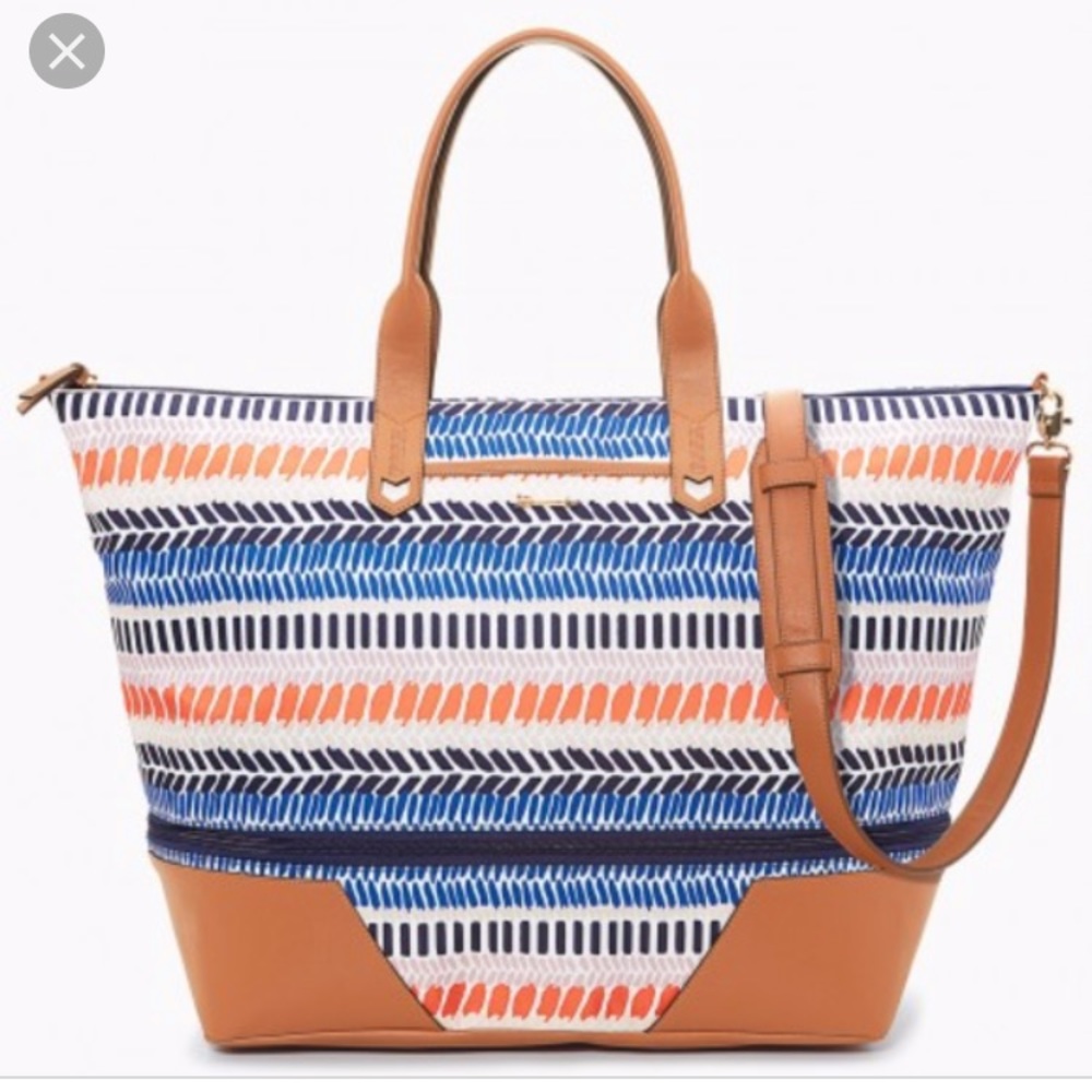 Stella and Dot Getaway Bag- multistripe
